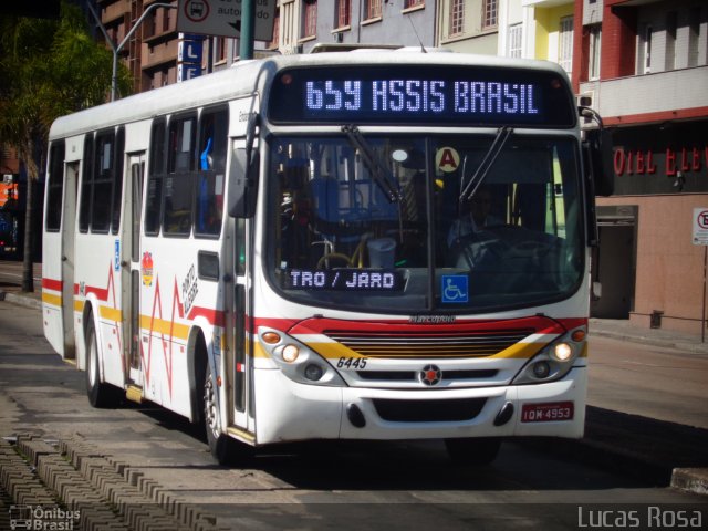 Nortran Transportes Coletivos 6445 na cidade de Porto Alegre, Rio Grande do Sul, Brasil, por Lucas  Furtado da Rosa. Número da foto: #3361654.