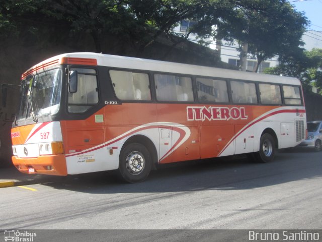 Itnerol Produções e Transportes Ltda. 587 na cidade de Taboão da Serra, São Paulo, Brasil, por Bruno Santino. Número da foto: #3361598.