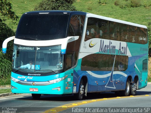 Marlim Azul Turismo 2012 na cidade de Aparecida, São Paulo, Brasil, por Fabio Alcantara. ID da foto: 3365210.