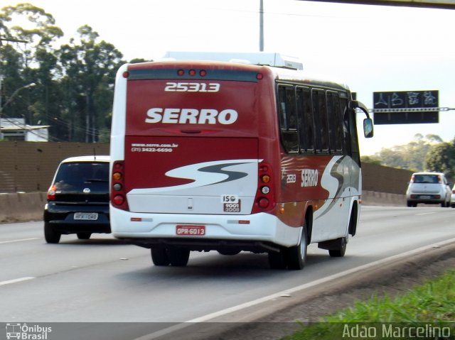 Viação Serro 25313 na cidade de Belo Horizonte, Minas Gerais, Brasil, por Adão Raimundo Marcelino. ID da foto: 3365020.