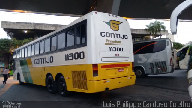 Empresa Gontijo de Transportes 11300 na cidade de Belo Horizonte, Minas Gerais, Brasil, por Luis Philippe Cardoso Coelho. Número da foto: #3362676.