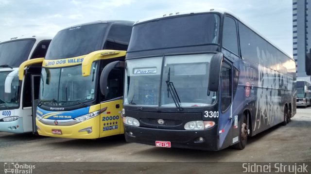 Pan Tur Viagens e Turismo 3303 na cidade de Aparecida, São Paulo, Brasil, por Sidnei Machado Strujak. Número da foto: #3364815.