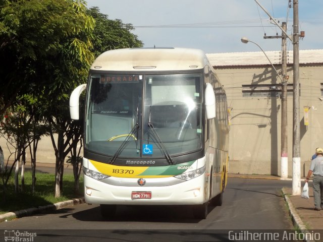 Empresa Gontijo de Transportes 18370 na cidade de Araxá, Minas Gerais, Brasil, por Guilherme Antonio. ID da foto: 3363669.