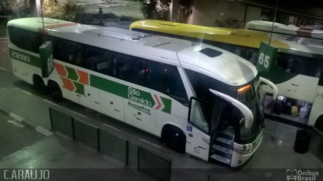 Cia. São Geraldo de Viação 21280 na cidade de São Paulo, São Paulo, Brasil, por Cainã Marcos de Araujo. Número da foto: #3363957.
