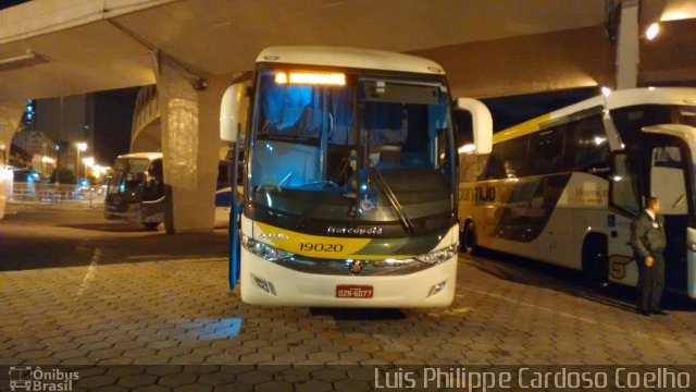 Empresa Gontijo de Transportes 19020 na cidade de Belo Horizonte, Minas Gerais, Brasil, por Luis Philippe Cardoso Coelho. ID da foto: 3365280.