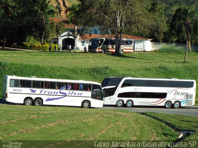 TranSilva Turismo 5000 na cidade de Aparecida, São Paulo, Brasil, por Fabio Alcantara. Número da foto: #3364386.