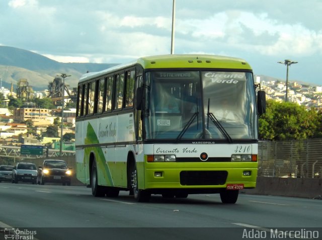Circuito Verde 3210 na cidade de Belo Horizonte, Minas Gerais, Brasil, por Adão Raimundo Marcelino. Número da foto: #3364898.