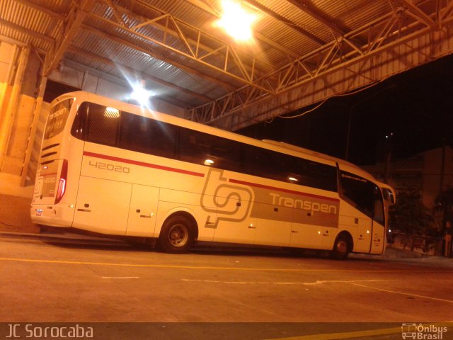 Transpen Transporte Coletivo e Encomendas 42020 na cidade de Sorocaba, São Paulo, Brasil, por Julio Cesar Pereira de Paula. Número da foto: #3362919.