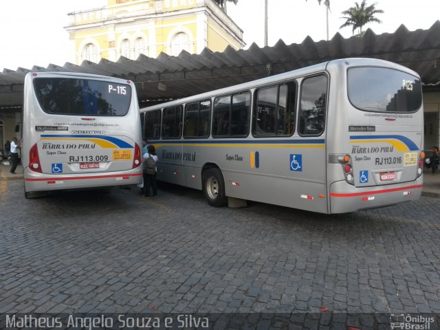 Viação Barra do Piraí Turismo RJ 113.009 na cidade de Valença, Rio de Janeiro, Brasil, por Matheus Ângelo Souza e Silva. ID da foto: 3363585.