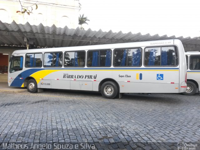 Viação Barra do Piraí Turismo RJ 113.009 na cidade de Valença, Rio de Janeiro, Brasil, por Matheus Ângelo Souza e Silva. Número da foto: #3363579.