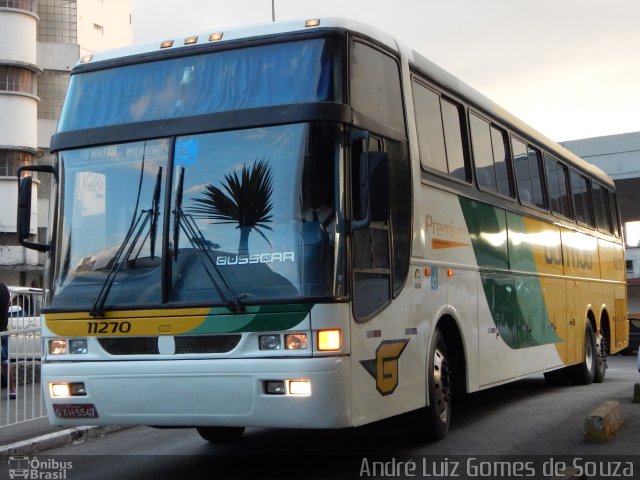 Empresa Gontijo de Transportes 11270 na cidade de Belo Horizonte, Minas Gerais, Brasil, por André Luiz Gomes de Souza. ID da foto: 3367707.