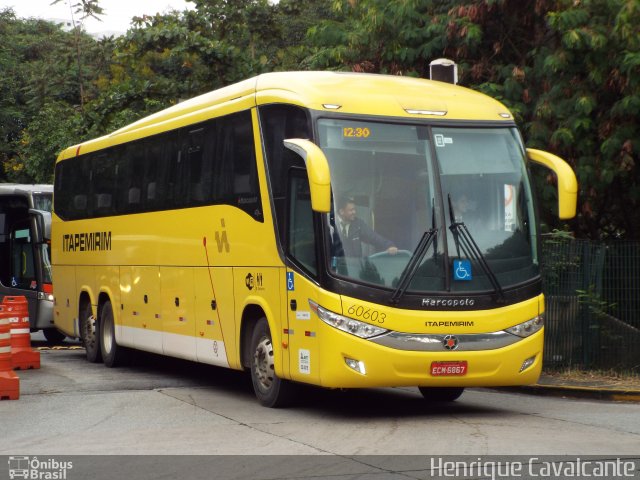 Viação Itapemirim 60603 na cidade de São Paulo, São Paulo, Brasil, por Henrique Cavalcante. Número da foto: #3367674.