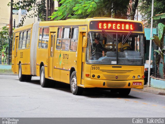 Auto Ônibus Três Irmãos 3939 na cidade de Jundiaí, São Paulo, Brasil, por Caio  Takeda. Número da foto: #3367777.