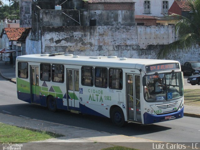 Cidade Alta Transportes 1.183 na cidade de Olinda, Pernambuco, Brasil, por Luiz Carlos de Santana. ID da foto: 3366683.