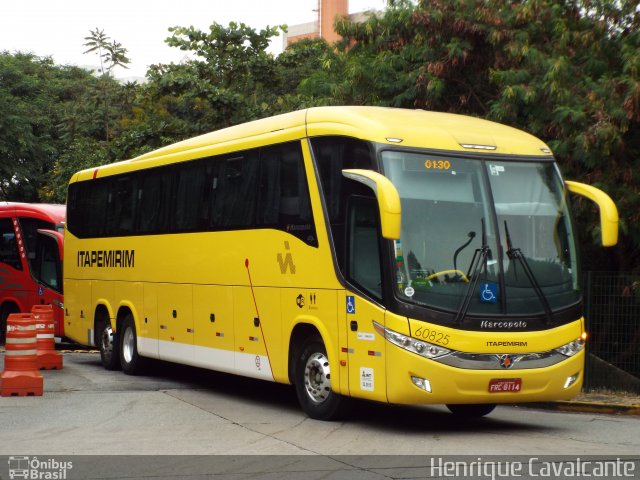 Viação Itapemirim 60825 na cidade de São Paulo, São Paulo, Brasil, por Henrique Cavalcante. Número da foto: #3367451.