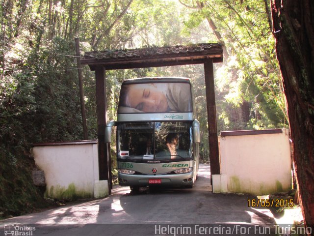 Viação Garcia 7136 na cidade de Poços de Caldas, Minas Gerais, Brasil, por Helgrim Ferreira. Número da foto: #3367581.