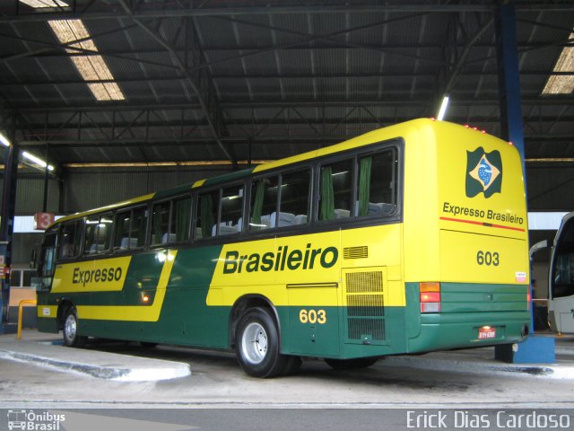 Expresso Brasileiro 603 na cidade de Praia Grande, São Paulo, Brasil, por Erick Dias. ID da foto: 3366489.