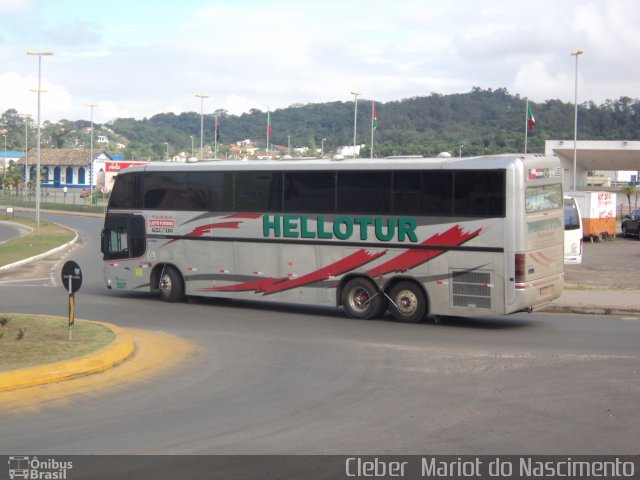 Hellotur – Transportes Hello 2007 na cidade de Criciúma, Santa Catarina, Brasil, por Cleber  Mariot do Nascimento. Número da foto: #3370096.