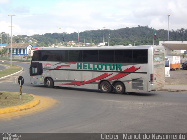 Hellotur – Transportes Hello 2007 na cidade de Criciúma, Santa Catarina, Brasil, por Cleber  Mariot do Nascimento. ID da foto: 3370096.