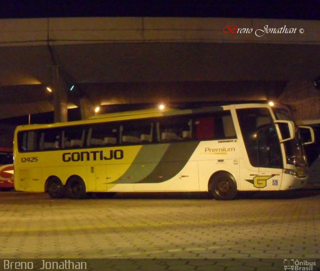 Empresa Gontijo de Transportes 12425 na cidade de Belo Horizonte, Minas Gerais, Brasil, por Breno  Jonathan. ID da foto: 3368676.