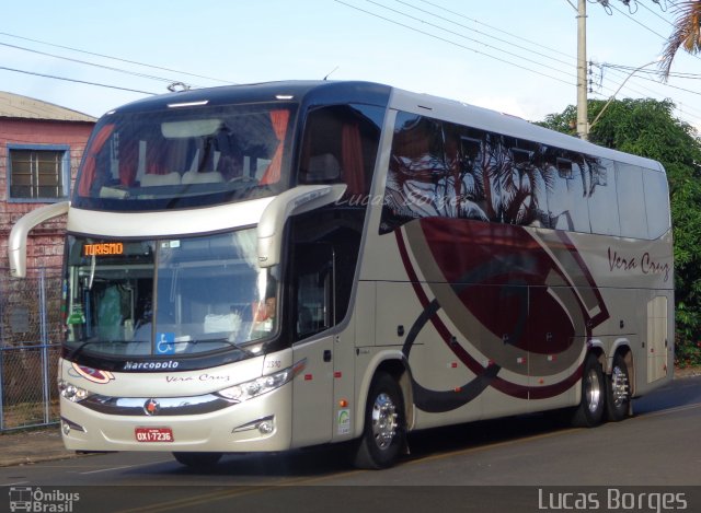 Vera Cruz Transporte e Turismo 2310 na cidade de Araxá, Minas Gerais, Brasil, por Lucas Borges . Número da foto: #3368467.