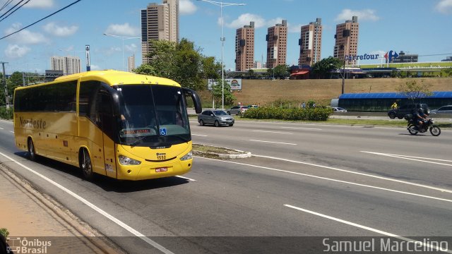 Viação Nordeste 1550 na cidade de Natal, Rio Grande do Norte, Brasil, por Samuel Marcelino. Número da foto: #3368362.