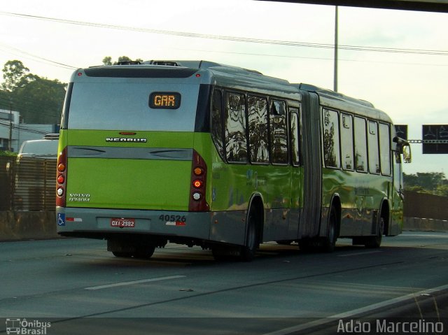 Viação Euclásio 40526 na cidade de Belo Horizonte, Minas Gerais, Brasil, por Adão Raimundo Marcelino. Número da foto: #3369945.