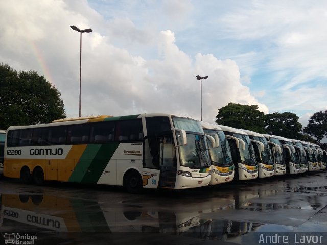 Empresa Gontijo de Transportes 12280 na cidade de Guarulhos, São Paulo, Brasil, por Andre  Lavor. Número da foto: #3368459.