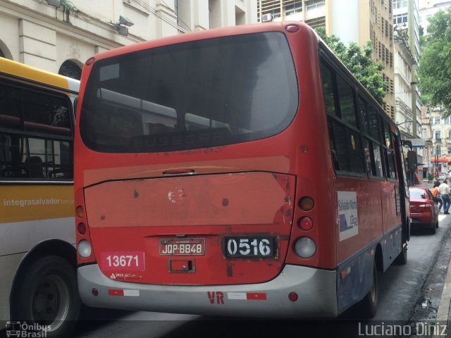 Concessionária Salvador Norte - CSN Transportes 13671 na cidade de Salvador, Bahia, Brasil, por Luciano Diniz. Número da foto: #3368841.