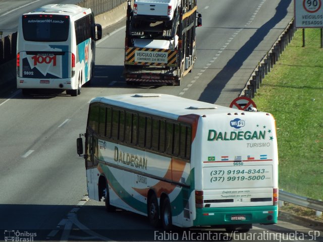 Daldegan Turismo 9650 na cidade de Aparecida, São Paulo, Brasil, por Fabio Alcantara. Número da foto: #3369934.