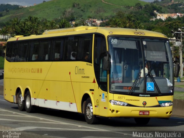 Viação Itapemirim 8871 na cidade de Barra Mansa, Rio de Janeiro, Brasil, por Marcus Nogueira . Número da foto: #3327929.