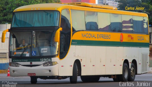 Nacional Expresso 12304 na cidade de Goiânia, Goiás, Brasil, por Carlos Júnior. Número da foto: #3327815.