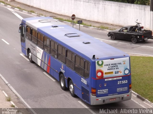 BBTT - Benfica Barueri Transporte e Turismo 27.553 na cidade de Barueri, São Paulo, Brasil, por Michael  Alberto Vieira. Número da foto: #3327645.