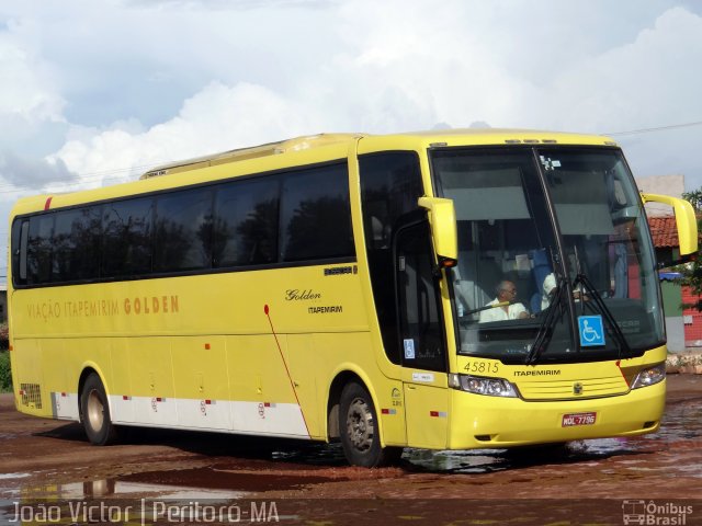 Viação Itapemirim 45815 na cidade de Peritoró, Maranhão, Brasil, por João Victor. Número da foto: #3328292.