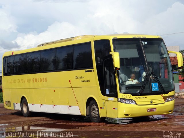 Viação Itapemirim 45815 na cidade de Peritoró, Maranhão, Brasil, por João Victor. ID da foto: 3328292.