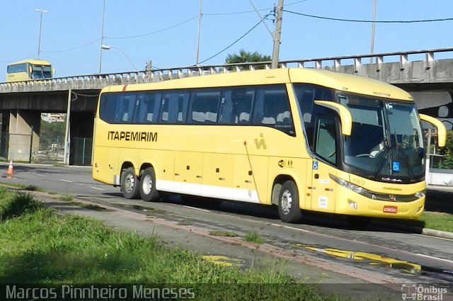 Viação Itapemirim 60673 na cidade de Vitória, Espírito Santo, Brasil, por Marcos Pinnheiro Meneses. Número da foto: #3327556.