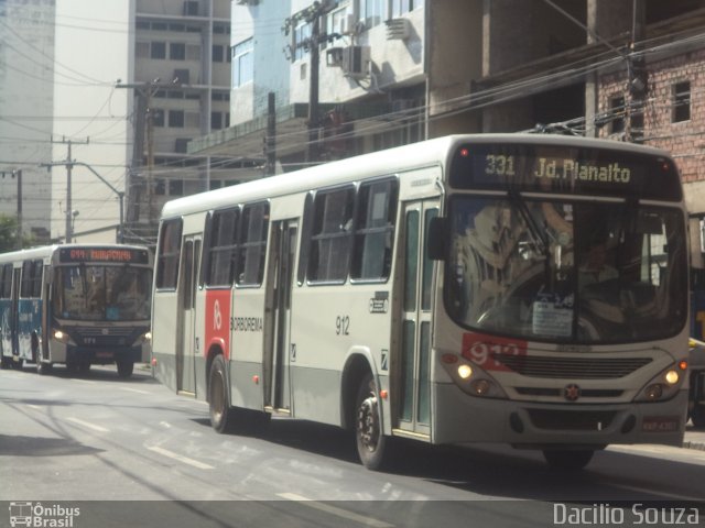 Borborema Imperial Transportes 912 na cidade de Recife, Pernambuco, Brasil, por Dacilio Souza. Número da foto: #3327703.