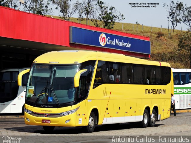 Viação Itapemirim 60771 na cidade de João Monlevade, Minas Gerais, Brasil, por Antonio Carlos Fernandes. Número da foto: #3370799.