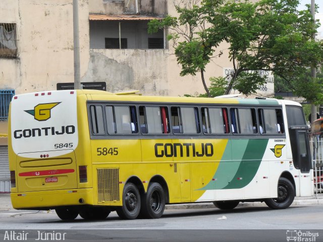 Empresa Gontijo de Transportes 5845 na cidade de Belo Horizonte, Minas Gerais, Brasil, por Altair Júnior. ID da foto: 3372215.