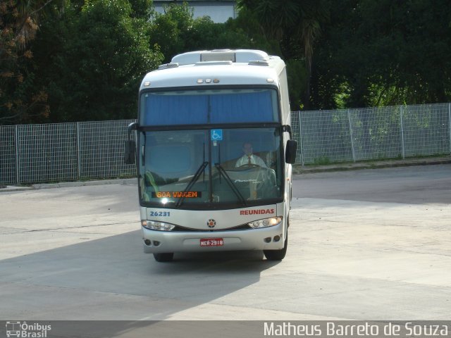 Reunidas Transportes Coletivos 26231 na cidade de Curitiba, Paraná, Brasil, por Matheus Barreto de Souza. ID da foto: 3371256.