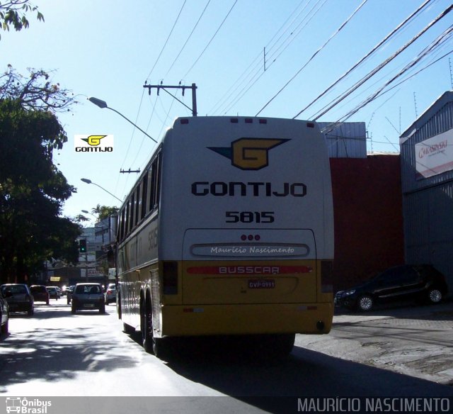 Empresa Gontijo de Transportes 5815 na cidade de Belo Horizonte, Minas Gerais, Brasil, por Maurício Nascimento. ID da foto: 3372419.