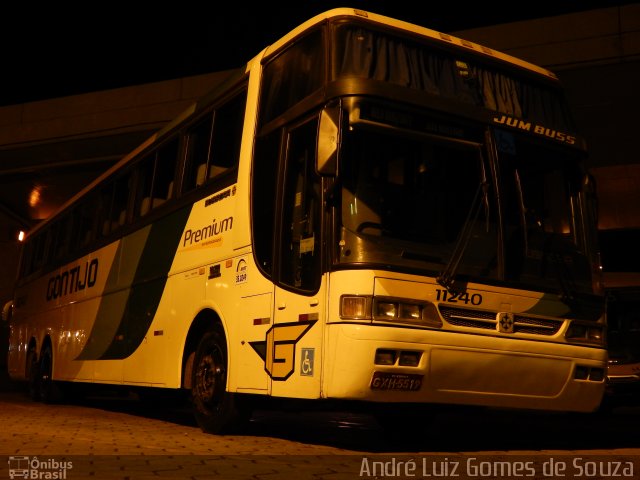 Empresa Gontijo de Transportes 11240 na cidade de Belo Horizonte, Minas Gerais, Brasil, por André Luiz Gomes de Souza. ID da foto: 3372363.