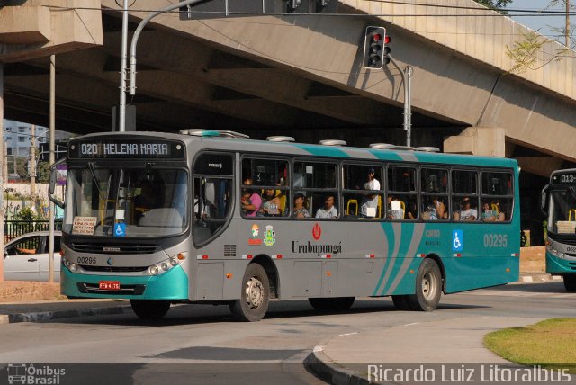 Auto Viação Urubupungá 00295 na cidade de Osasco, São Paulo, Brasil, por Ricardo Luiz. ID da foto: 3372365.