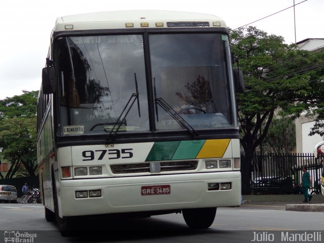 Empresa Gontijo de Transportes 9735 na cidade de Belo Horizonte, Minas Gerais, Brasil, por Júlio  Mandelli. ID da foto: 3374262.