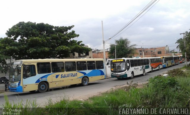 Salutran - Serviço de Auto Transportes NI-14063 na cidade de Nova Iguaçu, Rio de Janeiro, Brasil, por Fabiano Magalhaes. Número da foto: #3373690.