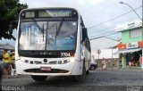 Viação Cidade Porto Seguro 7704 na cidade de Porto Seguro, Bahia, Brasil, por Matheus Rocha Santiago. Número da foto: #3373367.
