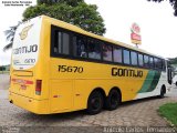 Empresa Gontijo de Transportes 15670 na cidade de João Monlevade, Minas Gerais, Brasil, por Antonio Carlos Fernandes. ID da foto: :id.