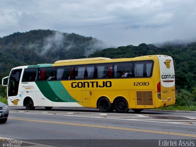 Empresa Gontijo de Transportes 12010 na cidade de Timóteo, Minas Gerais, Brasil, por Edirlei Assis. ID da foto: 3375961.