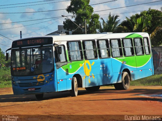 Serramar Transporte Coletivo 14073 na cidade de Serra, Espírito Santo, Brasil, por Danilo Moraes. Número da foto: #3374989.