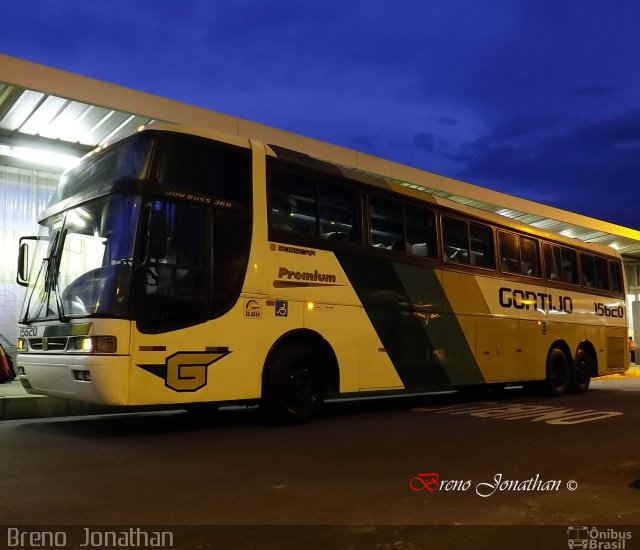 Empresa Gontijo de Transportes 15620 na cidade de Belo Horizonte, Minas Gerais, Brasil, por Breno  Jonathan. ID da foto: 3376178.